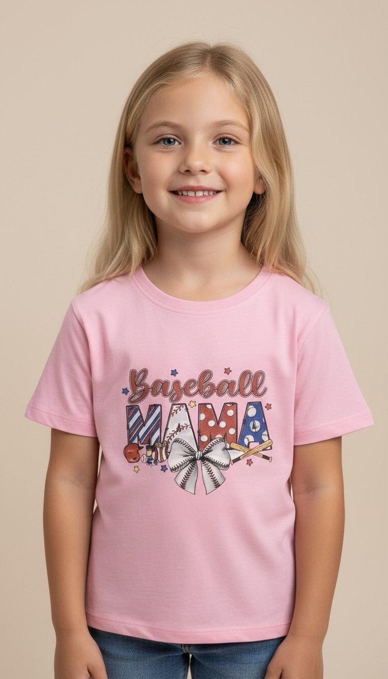 Graphic MAMA Print  T-Shirt