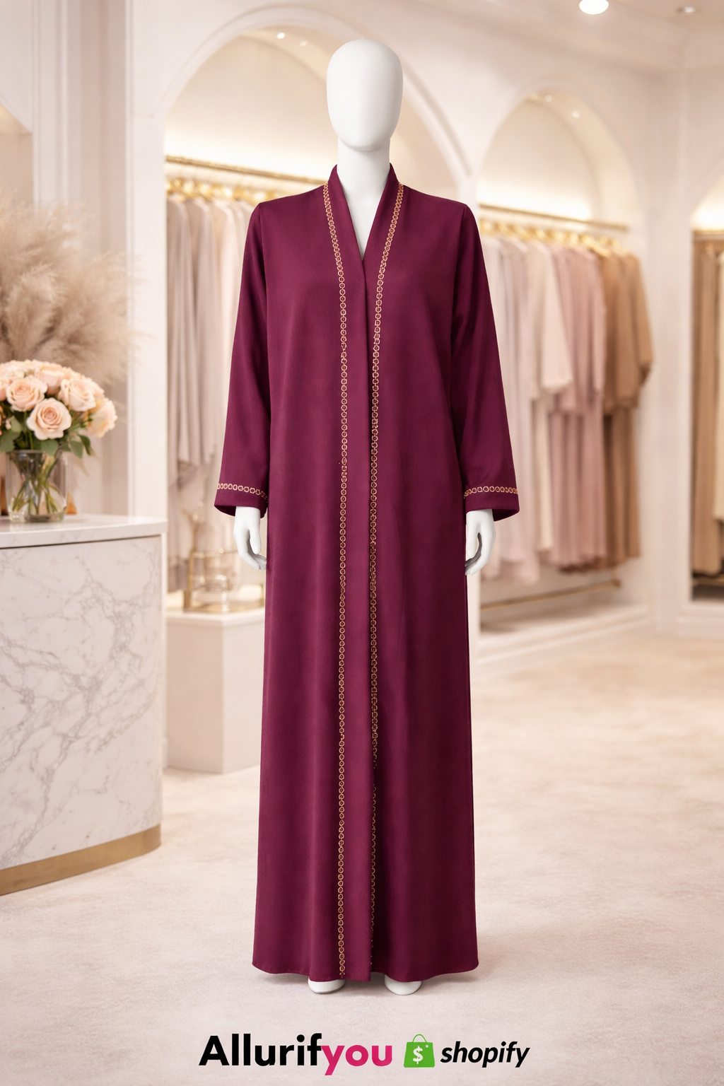 Elegant Flow Abaya