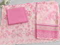 Embroidered Floral dusty pink-Bin saeed