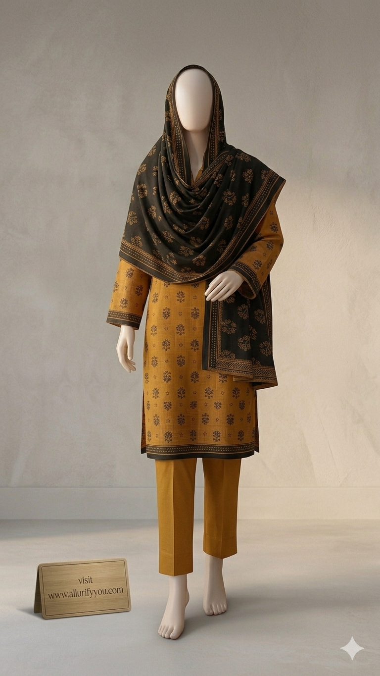 GOLD-PREMIUM LAWN 3 PIECE